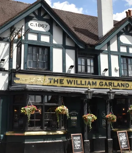 The exterior of The William Garland