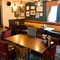 interior of the restaurant and seating area