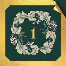 A 715x715 Christmas Advent Calendar Week 1 Door For Chef & Brewer venues.