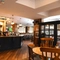 interior restaurant and seating area
