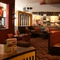 Interior dining area of a pub.