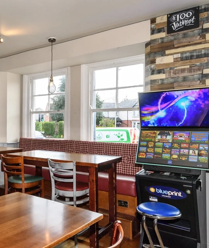 interior seating area