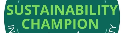 The BII Sustainability Champion award logo.