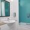 Image of a hotel bathroom