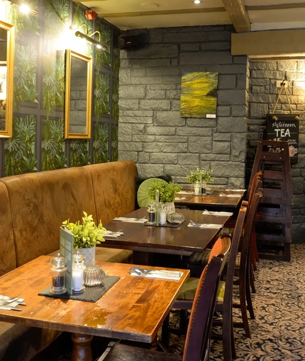 interior seating area