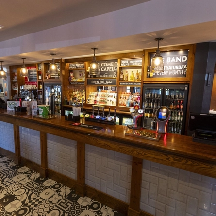 interior bar area