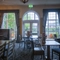 Interior dining area of a pub.