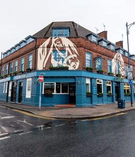 Exterior of a pub