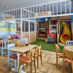 The play area at Farmhouse Kitchen.