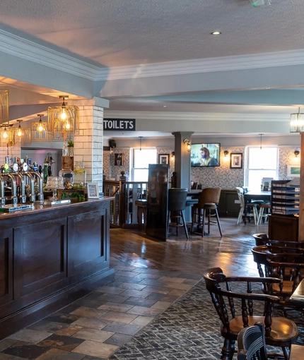 interior bar of the pub