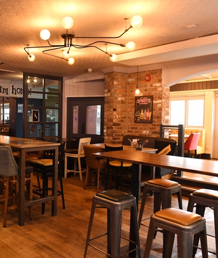 interior restaurant and seating