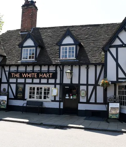 The exterior of The White Hart