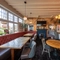 interior restaurant and seating area