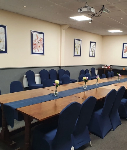 The function room of The Lumbertubs.