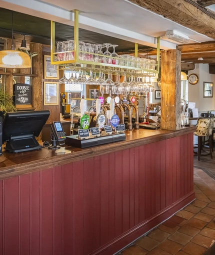 Interior image of the bar