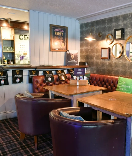 interior seating area