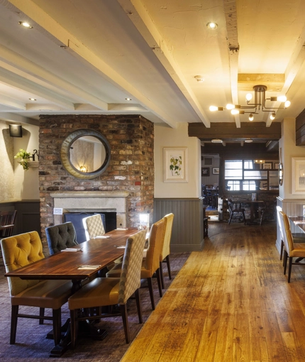 interior seating area