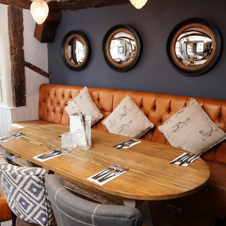 interior seating area of the griffin