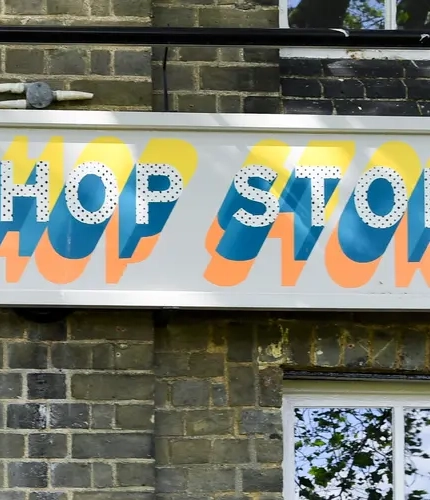 The exterior of The Grain and Hop Store.
