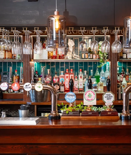 Interior bar of the venue 