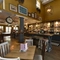 interior restaurant and seating area