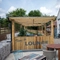 Pub exterior and beer garden