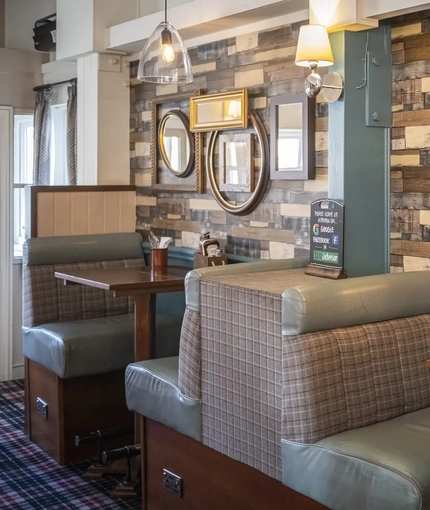 interior seating area