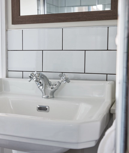 Bathroom in a pub hotel