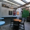 Exterior shot of the beer garden