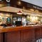 The interior bar area at the Black Horse.