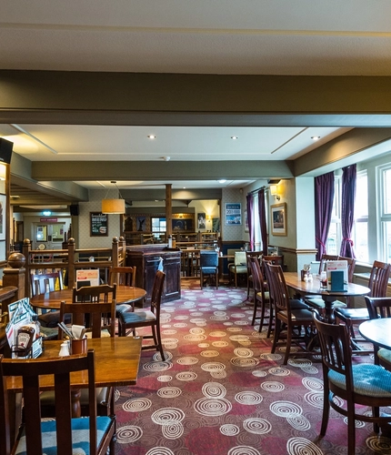 interior seating area