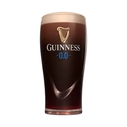 A pint of Guinness 0.0.
