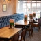The interior restaurant and seating area at the Woodlands Edge.