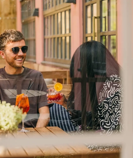 Crafted - The Watermill - People having drinks