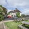 exterior beer garden of the pub