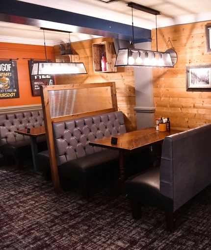 interior seating area