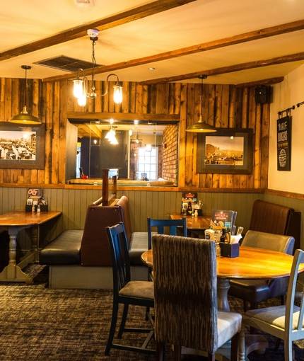 interior seating area