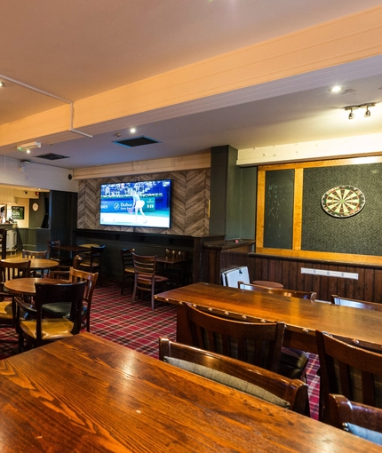interior seating area