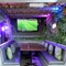 Internal seating area in a pub restaurant
