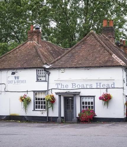 The exterior of The Boars Head