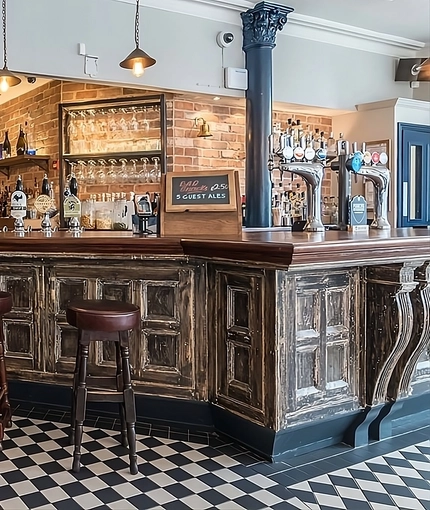 Metro - Durell Arms (Fulham) - The bar area of The Durrell Arms