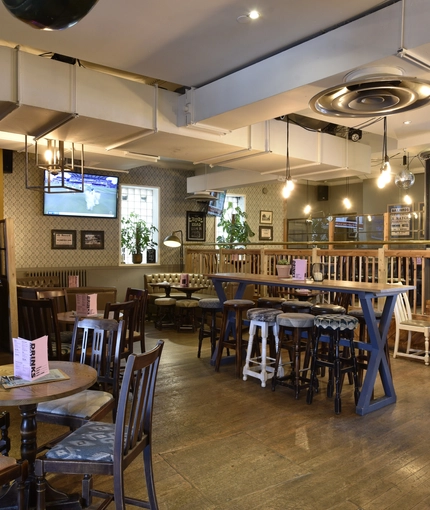 Internal seating area