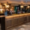 The bar at the Three Horse Shoes.