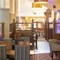 interior restaurant and seating area