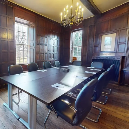 The function room of The Rothley Court Hotel.