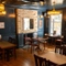 The restaurant area of the Brewmaster.