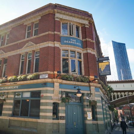 Exterior facade of venue