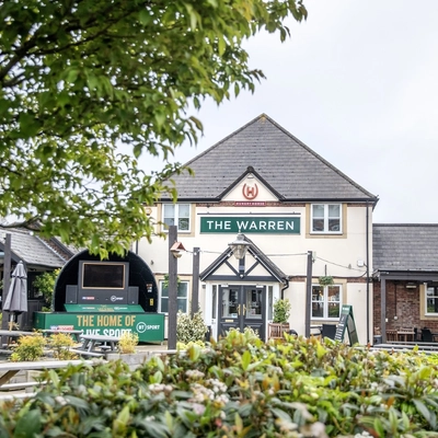 exterior of the pub