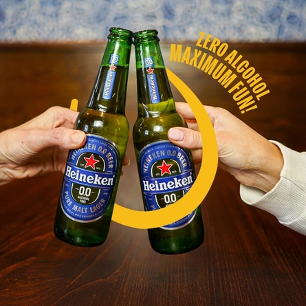 A 768x768 Mobile Promo Carousel Banner advertising a 2 for £6 Low & No Campaign at Hungry Horse venues.