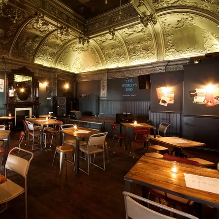 The interior of the World's End.